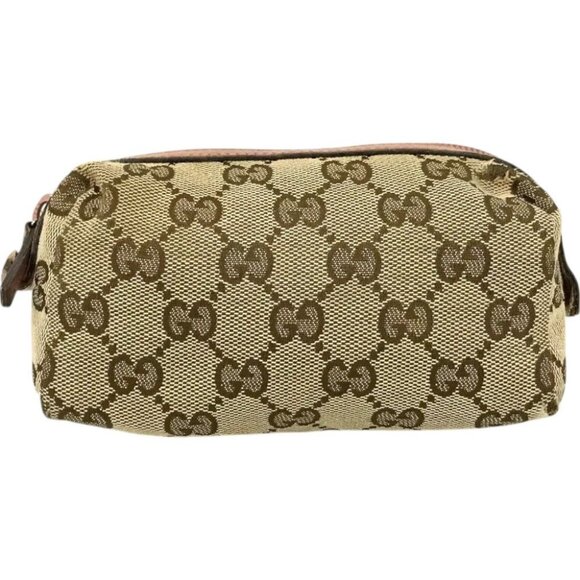 437185BA (X2) Gucci Clutch Bag Beige PVC - Picture 1 of 9